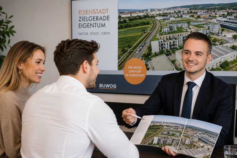 ZIELGERADE Eisenstadt Tür 68 -provisionsfrei direkt vom Bauträger, 3 Zimmer mit Balkon / / 7000 Eisenstadt / Bild 3