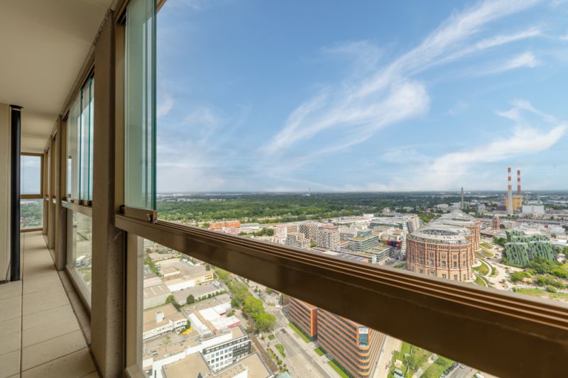 HELIO TOWER, U3-Nhe: Familientraum mit 2 Loggien und Weitblick im 33. Stock, PROVISIONSFREI /  / 1030 Wien / Bild 1