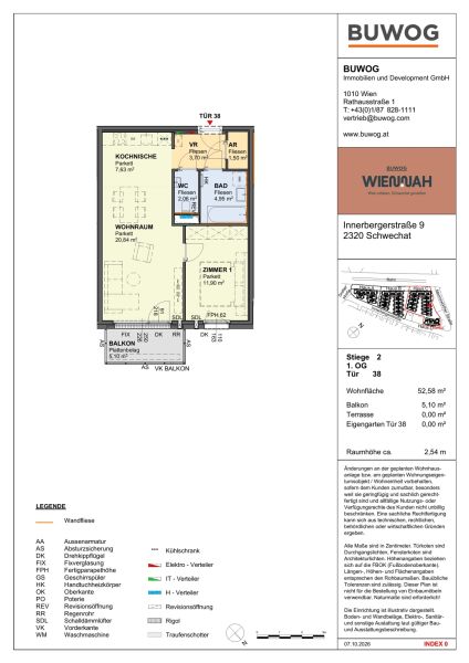 WIEN.NAH Eigentum, Innerbergerstra�e 1-9, 2320 Schwechat - Neubau mit erlaubter Kurzzeitvermietung /  / 2320&nbsp;Schwechat / Bild 2