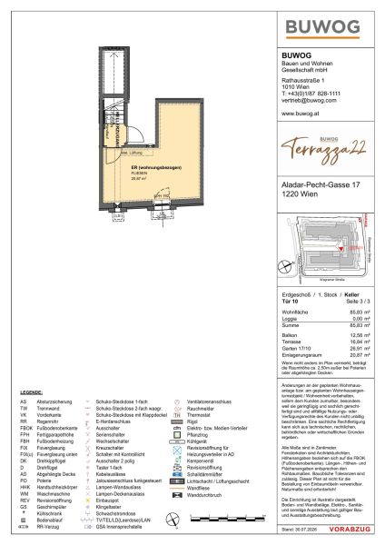 Terrazza22 - Ein Zuhause zum Aufbl�hen in der Aladar-Pecht-Gasse 15+17, 1220 Wien /  / 1220&nbsp;Wien / Bild 3