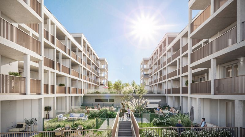 vi�no - FAMILIENTRAUM: 4 Zimmer mit 24m�-Innenhof-LOGGIA ab 11/26 >3 Monate mietfrei bis Ende 2026 /  / 2331&nbsp;V�sendorf / Bild 17