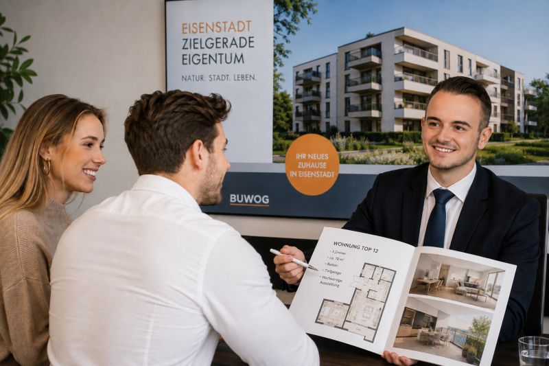 ZIELGERADE Eisenstadt Tür 52 - Anlegerwohnung mit Vertriebs-Service für Anleger / / 7000 Eisenstadt / Bild 1
