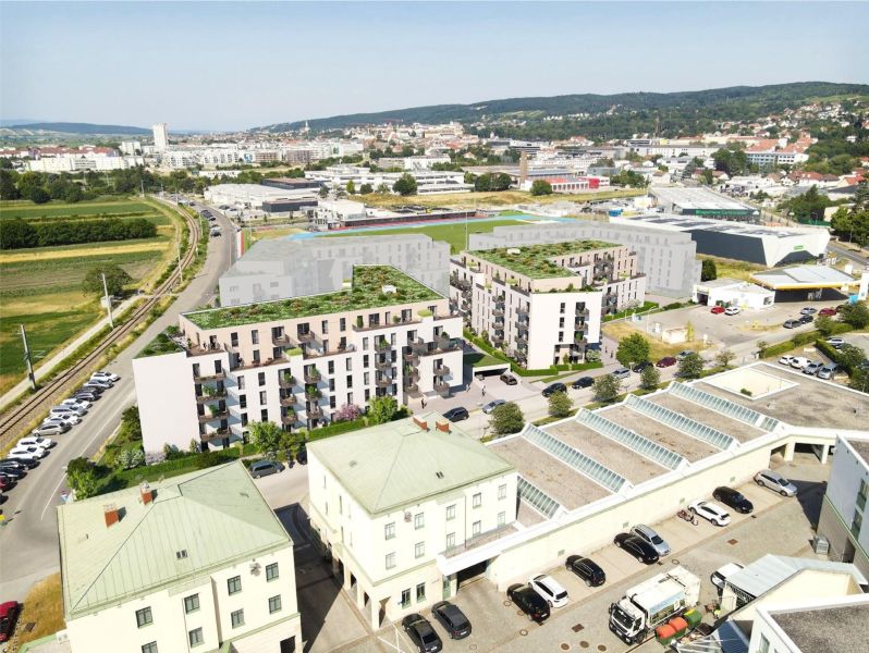 ZIELGERADE Eisenstadt Tür 84 - Anlegerwohnung mit Vertriebsservice, nur EUR 189.000 netto
