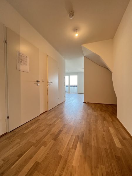 Dachgeschoss-Maisonette mit Garten direkt bei U1 Hauptbahnhof - Neubau Erstbezug + Jahreskarte ffis /  / 1100 Wien / Bild 1