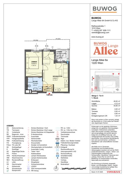 Alte Donau - Neubau Erstbezug provisonsfrei, direkt vom Bautr�ger /  / 1220&nbsp;Wien / Bild 2