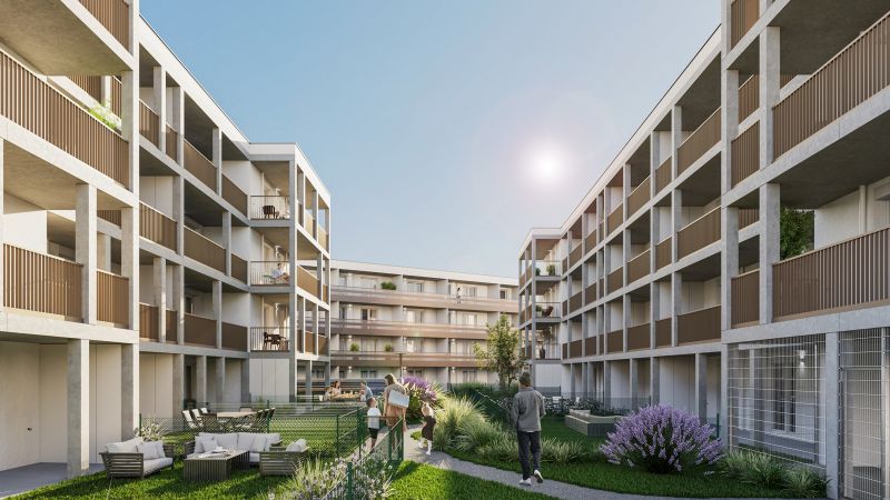 vi�no - FAMILIENTRAUM: 4 Zimmer mit 24m�-Innenhof-LOGGIA ab 11/26 >3 Monate mietfrei bis Ende 2026 /  / 2331&nbsp;V�sendorf / Bild 16