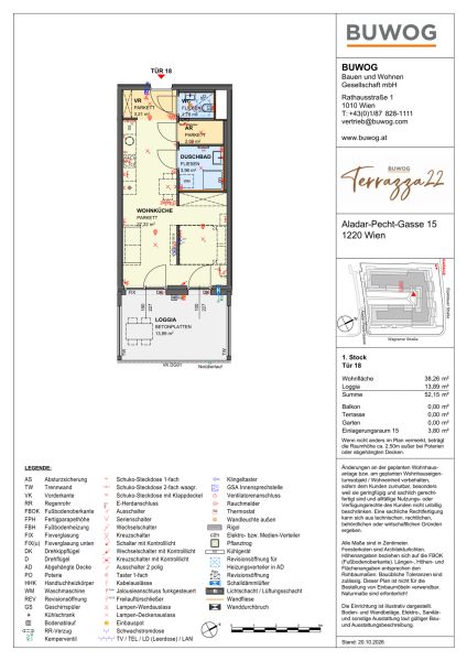 Terrazza22 - Ein Zuhause zum Aufbl�hen in der Aladar-Pecht-Gasse 15+17, 1220 Wien /  / 1220&nbsp;Wien / Bild 4