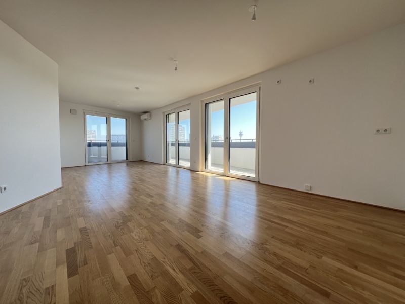 Dachgeschoss-Maisonette mit Klima, Fenster im Bad und Dachgarten Nhe U1 Hauptbahnhof Wien /  / 1100 Wien / Bild 2