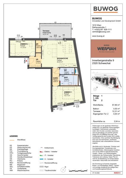 WIEN.NAH Eigentum, Innerbergerstraße 1-9, 2320 Schwechat - Neubau Erstbezug / / 2320 Schwechat / Bild 2