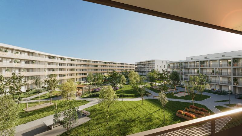 vi�no - FAMILIENTRAUM: 4 Zimmer mit 24m�-Innenhof-LOGGIA ab 11/26 >3 Monate mietfrei bis Ende 2026 /  / 2331&nbsp;V�sendorf / Bild 18