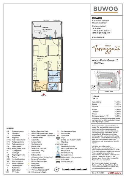Terrazza22 - Ein Zuhause zum Aufblühen in der Aladar-Pecht-Gasse 15+17, 1220 Wien