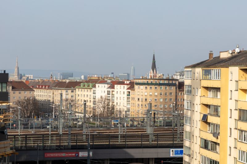 3 Zimmer mit Loggia - Blick Richtung Stadtzentrum - Erstbezug direkt vom Bautrger /  / 1100 Wien / Bild 2