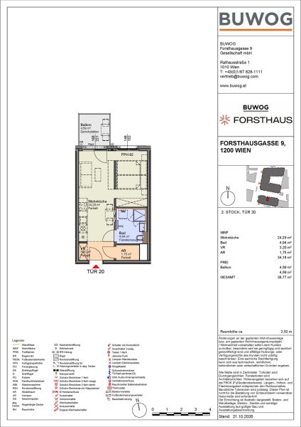 TOP-NEUBAU provisionsfrei - Eigentum statt Miete. Wir helfen bei der Finanzierung /  / 1200&nbsp;Wien / Bild 2