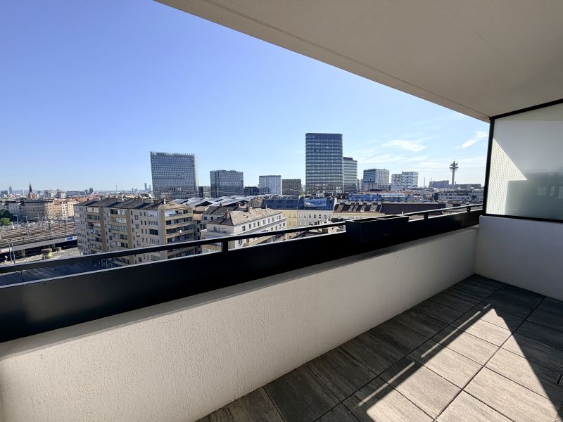 ERSTBEZUG am Hauptbahnhof: EXKLUSIVE DACHGESCHOSSWOHNUNG mit Dachgarten und wundersch�nem Wienblick! /  / 1100&nbsp;Wien / Bild 0