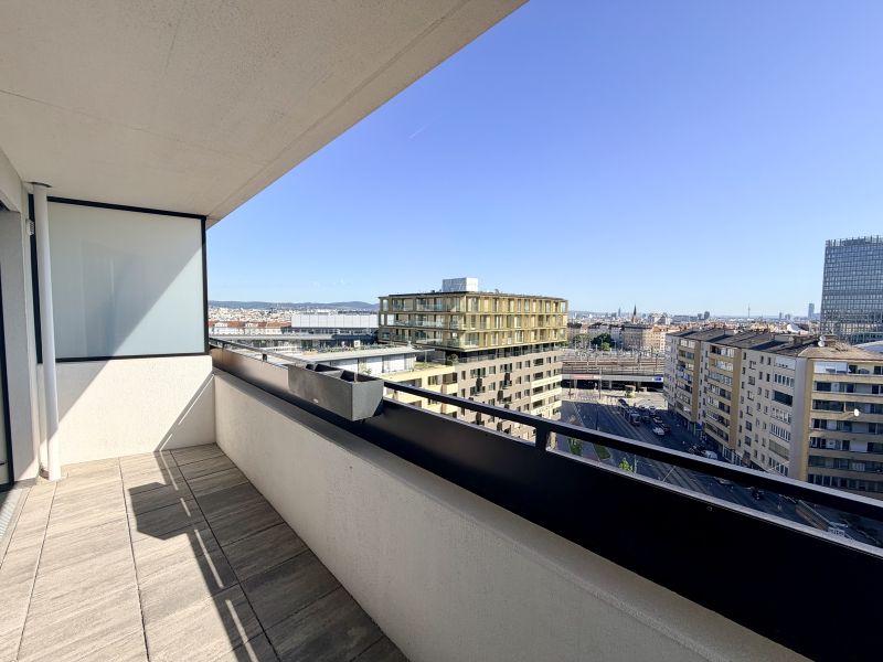 ERSTBEZUG am Hauptbahnhof: EXKLUSIVE DACHGESCHOSSWOHNUNG mit Dachgarten und wundersch�nem Wienblick! /  / 1100&nbsp;Wien / Bild 1