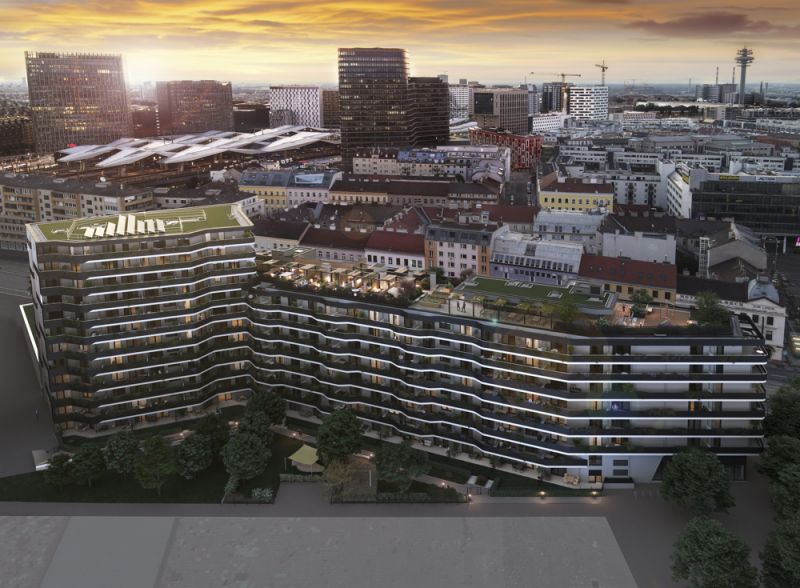 NEUBAU-HIGHLIGHT: 2-Zimmer-Gartenwohnung beim Hauptbahnhof / / 1100 Wien / Bild 8