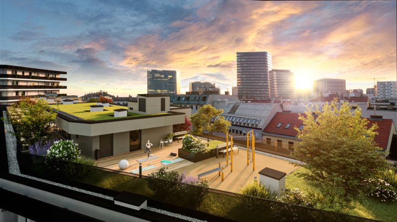 NEUBAU-HIGHLIGHT: 2-Zimmer-Gartenwohnung beim Hauptbahnhof / / 1100 Wien / Bild 2