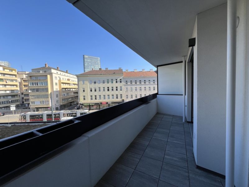 Hauptbahnhof Wien - Erstbezug im Neubau!
2 Zimmer mit Loggia!