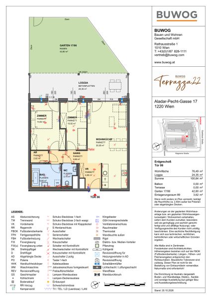 Terrazza22 - Ein Zuhause zum Aufbl�hen in der Aladar-Pecht-Gasse 15+17, 1220 Wien /  / 1220&nbsp;Wien / Bild 4