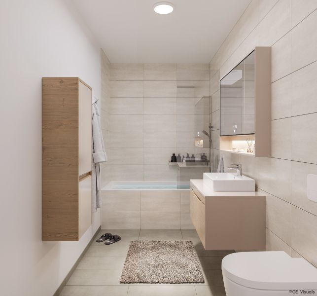 ZIELGERADE Eisenstadt Tür 09 - ca. 90m², 5 Zimmer Gartenwohnung im Neubau Erstbezug / / 7000 Eisenstadt / Bild 3