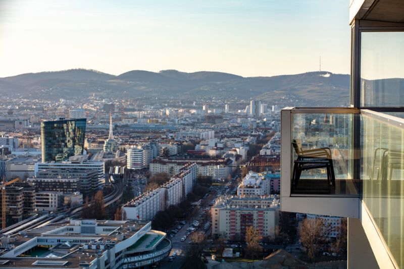 MARINA TOWER Top 399 3 ZI ERSTBEZUG mit Freiflächen/ CITY und PRATER Fernblick /direkt vom Bauträger /  / 1020 Wien / Bild 5