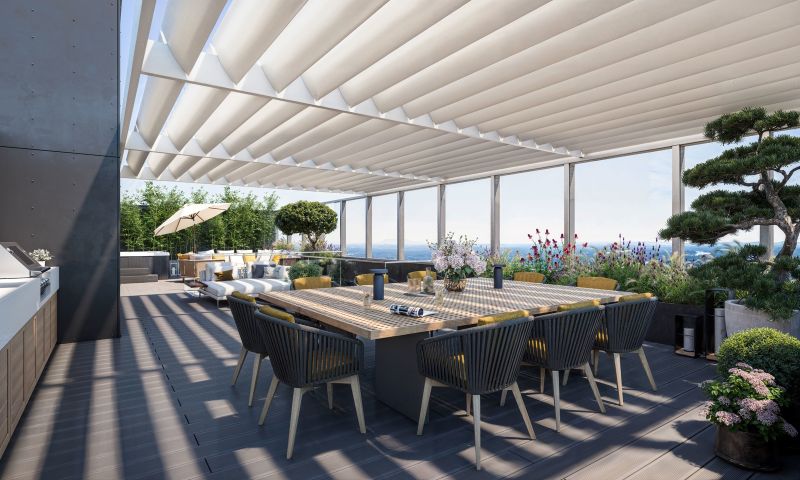 MARINA TOWER - PENTHOUSE-Wohnung im  39. Gescho mit fantastischer Dachterrasse /  / 1020 Wien / Bild 2