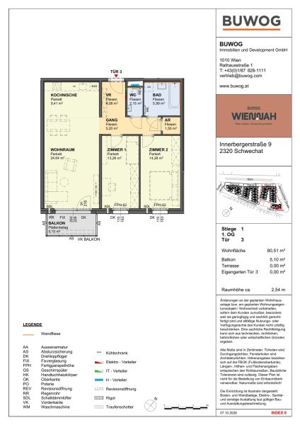WIEN.NAH Eigentum, Neubau Erstbezug mit "Mehr Freiheit im eigenen Zuhause" /  / 2320&nbsp;Schwechat / Bild 2