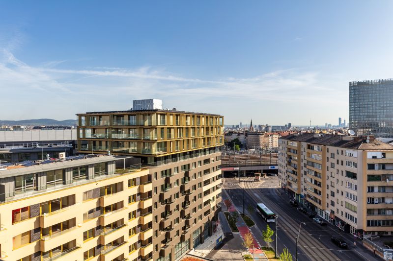 Dachgeschoss-Maisonette mit Garten direkt bei U1 Hauptbahnhof - Neubau Erstbezug + Jahreskarte ffis /  / 1100 Wien / Bild 0