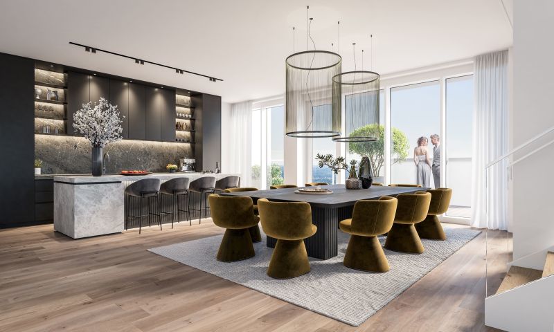 MARINA TOWER - PENTHOUSE-Wohnung im  39. Gescho mit fantastischer Dachterrasse /  / 1020 Wien / Bild 1