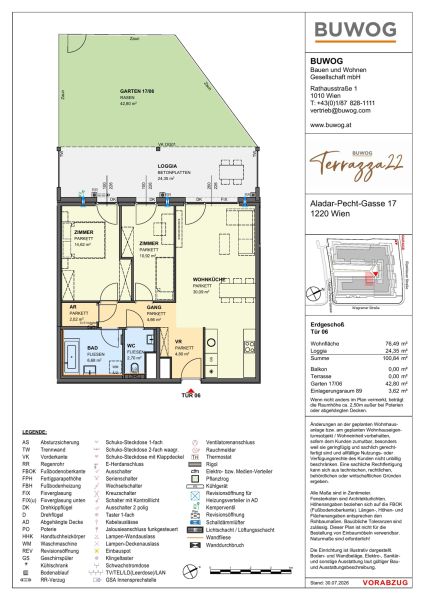 Terrazza22 - Ein Zuhause zum Aufbl�hen in der Aladar-Pecht-Gasse 15+17, 1220 Wien /  / 1220&nbsp;Wien / Bild 1