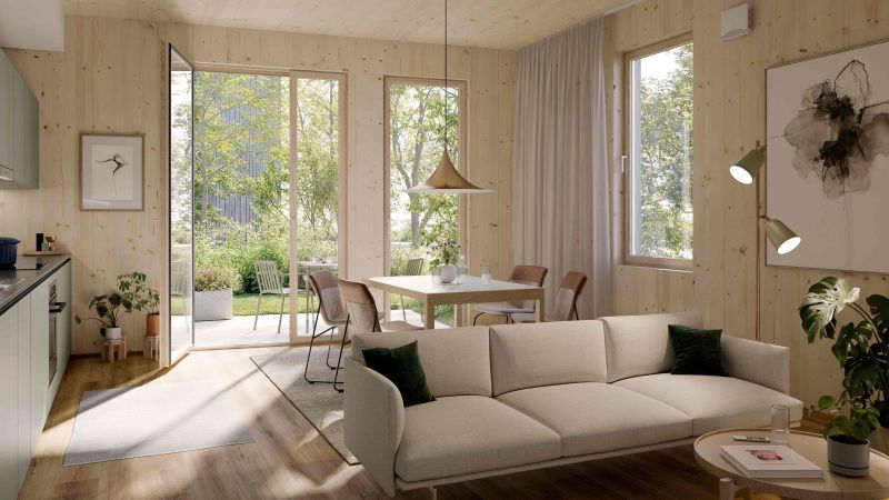 S�DTIROLER QUARTIER - Sonnige Gartenwohnung mit Blick in die "gr�ne Mitte"!