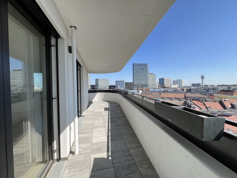 Dachgeschoss-Maisonette mit Klima, Fenster im Bad und Dachgarten Nhe U1 Hauptbahnhof Wien /  / 1100 Wien / Bild 6