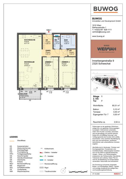 WIEN.NAH Eigentum in Schwechat an der Grenze zu Wien - Neubau Erstbezug mit viel Freiheit / / 2320 Schwechat / Bild 2
