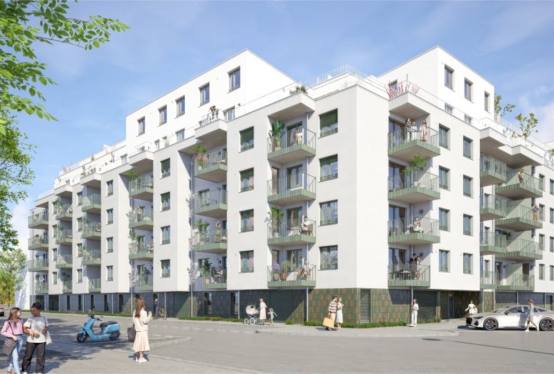 FORSTHAUS - Neubau Erstbezug - 3 Zimmer mit Freifl�che N�he Donaukanal (HO1.12) /  / 1200&nbsp;Wien / Bild 3