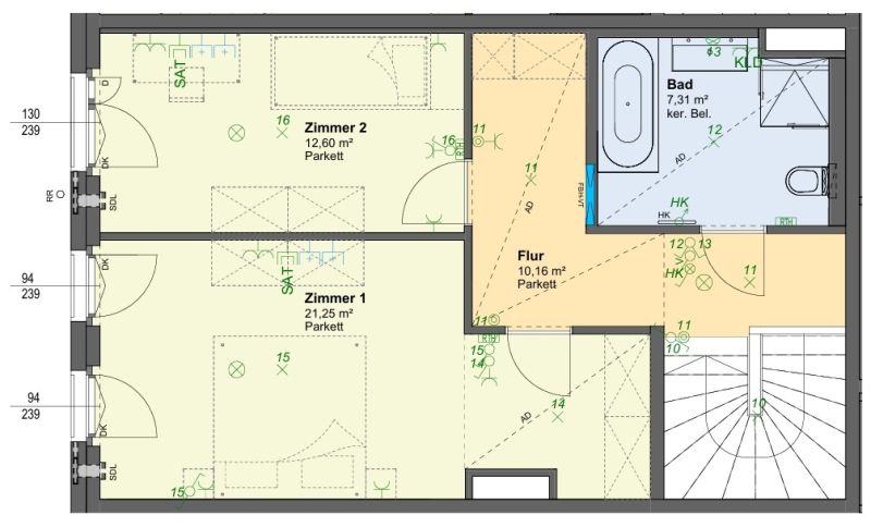Neubau Erstbezug Nähe Alte Donau, 3 Zimmer Maisonette der besonderen Art, provisionsfrei / / 1210 Wien / Bild 3