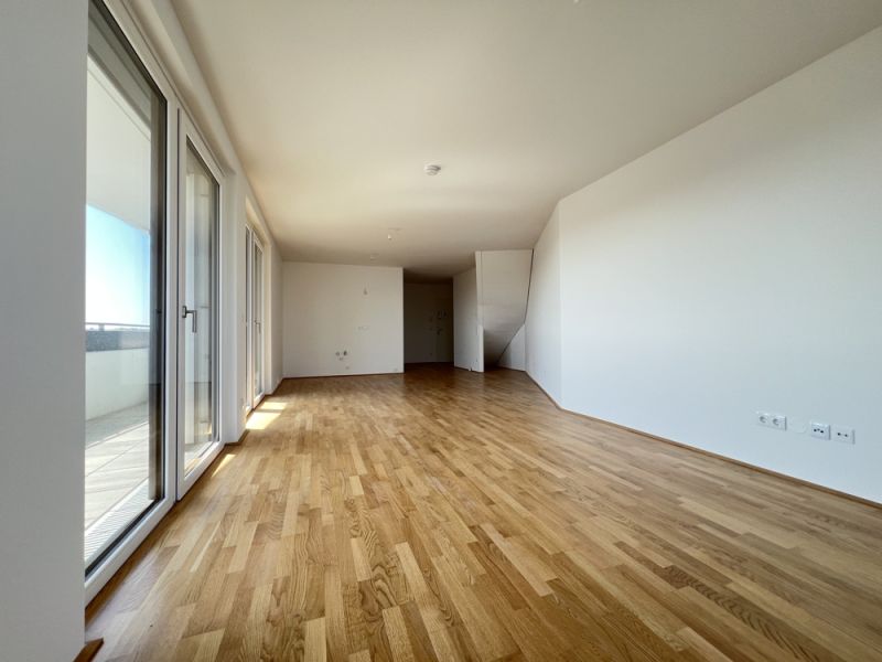 Dachgeschoss-Maisonette mit Klima, Fenster im Bad und Dachgarten Nhe U1 Hauptbahnhof Wien /  / 1100 Wien / Bild 3