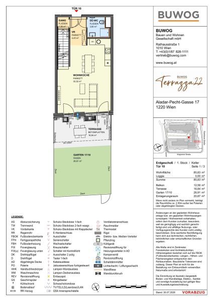 Terrazza22 - Ein Zuhause zum Aufbl�hen in der Aladar-Pecht-Gasse 15+17, 1220 Wien /  / 1220&nbsp;Wien / Bild 1