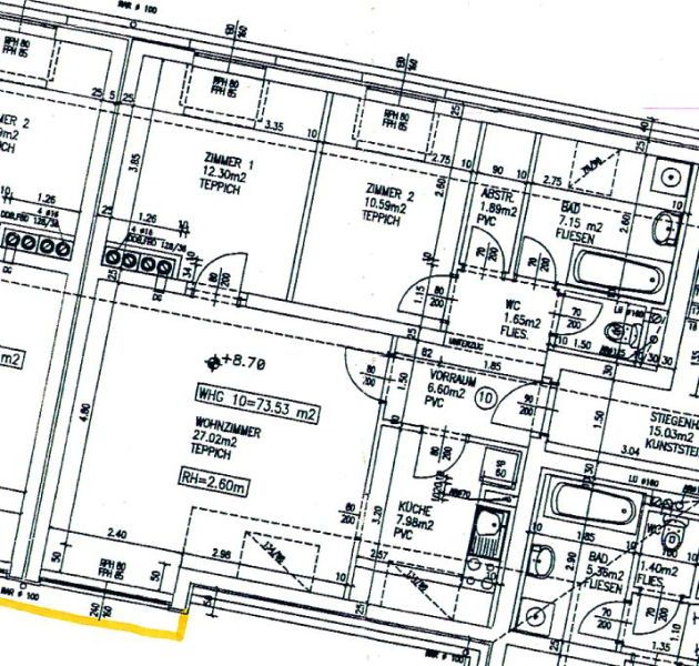 3-Zimmer-Wohnung, Top 10 / / 3500 Lerchenfeld / Bild 5