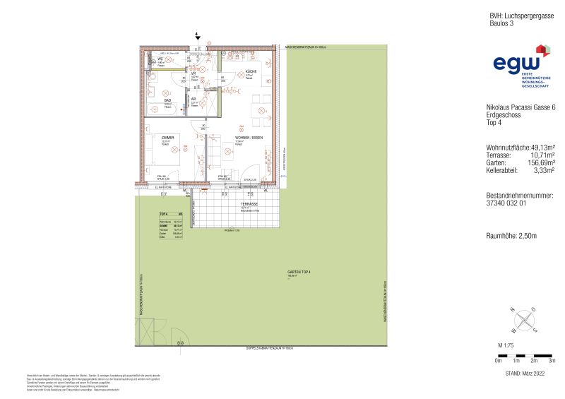 2-Zimmer-Wohnung mit Terrasse und Garten, Top 4 /  / 2700 Wiener Neustadt / Bild 9