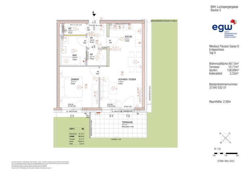 2-Zimmer-Wohnung mit Terrasse und Garten, Top 4 /  / 2700 Wiener Neustadt / Bild 0