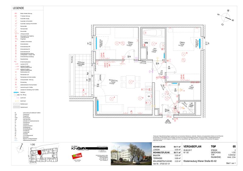 3-Zimmer-Wohnung mit Terrasse, Top 5 /  / 3400&nbsp;Klosterneuburg / Bild 6