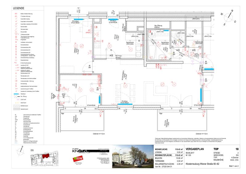 4-Zimmer-Wohnung mit 2 Balkonen, Top 18 /  / 3400 Klosterneuburg / Bild 7