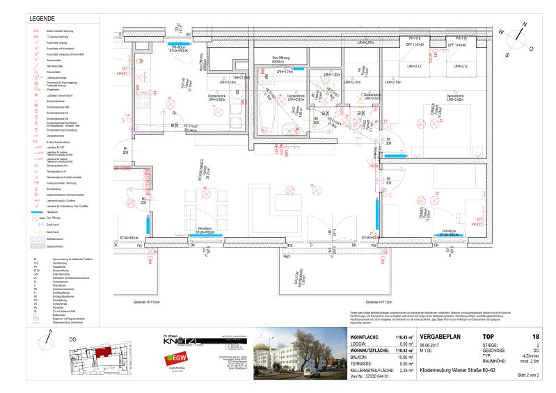4-Zimmer-Wohnung mit 2 Balkonen, Top 18 /  / 3400 Klosterneuburg / Bild 8