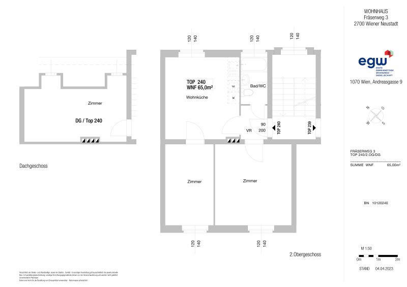 3-Zimmer-Wohnung, Top 240 /  / 2700&nbsp;Wiener Neustadt / Bild 10
