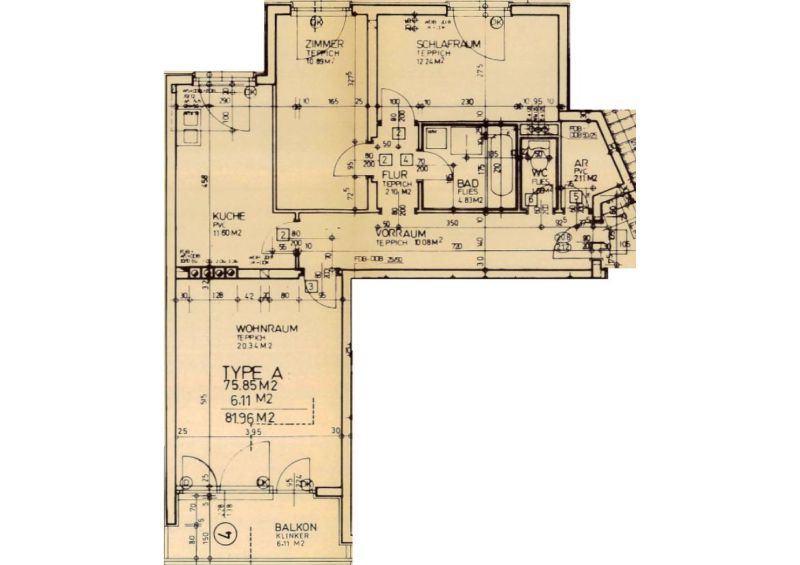 3-Zimmer-Wohnung mit Balkon, Top 208 /  / 2630 Ternitz / Bild 1