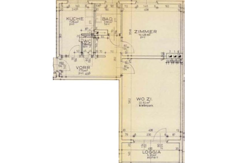 2-Zimmer-Wohnung mit Loggia, Top 6 /  / 2700&nbsp;Wiener Neustadt / Bild 2