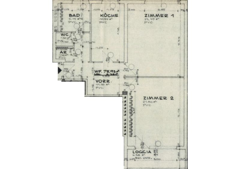 2-Zimmer-Wohnung mit Loggia, Top 17 / / 2700 Wiener Neustadt / Bild 4
