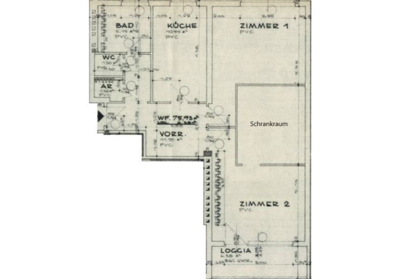 2-Zimmer-Wohnung mit Loggia, Top 14 / / 2700 Wiener Neustadt / Bild 5