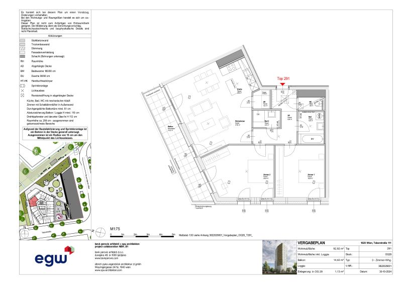 3-Zimmer-Wohnung mit Balkon, Top 291 /  / 1020&nbsp;Wien / Bild 9