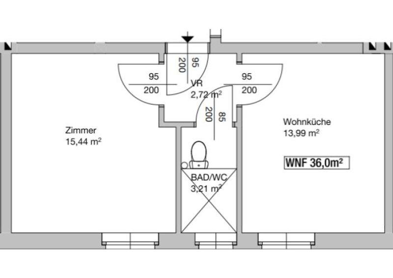 2-Zimmer-Wohnung, Top 82 / / 2700 Wiener Neustadt / Bild 4